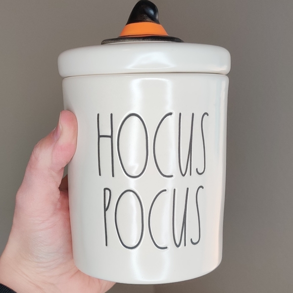 Rae Dunn Other - Rae Dunn White Hocus Pocus Canister Witch Hat